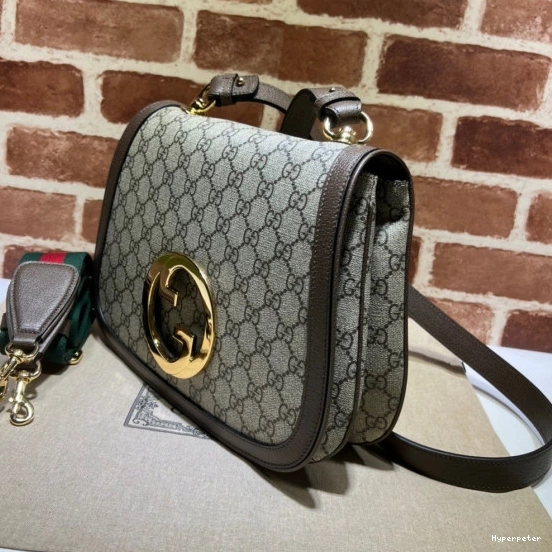 Hyper Peter shoulder bag medium Blondie GUCCI 0816